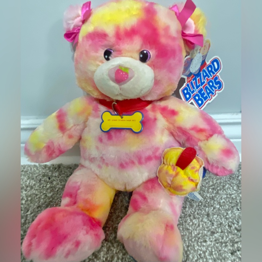 Blizzard bear strawberry shortcake